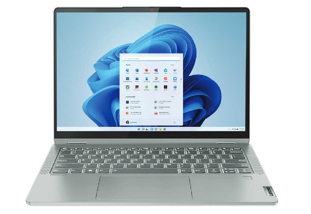 Лаптоп Lenovo IdeaPad Flex 5 16IAU7 (82R8008KBM)(сив), десетядрен Intel Core i5-1235U 1.3/4.4GHz, 16" (40.64cm) WUXGA 300nits Touch дисплей (Thunderbolt, HDMI), 16GB LPDDR4X, 512GB SSD NVMe, 2x USB 3.2 Gen1, Windows 11 Home, 2.1kg - характеристика 1