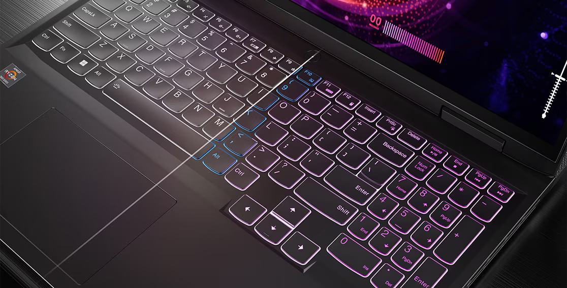 Лаптоп Lenovo LOQ 16APH8 (82XU0050BM)(сив), шестядрен AMD Ryzen 5 7640HS 4.3/5.0GHz, 16" (40.64cm) WUXGA Anti-Glare 144Hz дисплей & GF RTX 4060 8GB, (HDMI), 16GB DDR5, 512GB SSD NVMe, 1x USB 3.2 Gen 2 Type-C, 2x USB 3.2 Gen 2, No OS, 2.61kg - характеристика 7