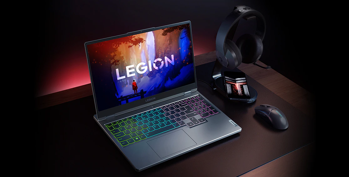 Лаптоп Lenovo Legion 5 15ARH7 (82RE007JBM)(сив), осемядрен AMD Ryzen 7 6800H 3.2/4.7GHZ, 15.6" (39.62cm) Full HD Anti-Glare 144Hz дисплей, nVidia GeForce RTX 3050 (HDMI), 8GB DDR5, 512GB SSD NVMe, 2x USB-C 3.2 Gen 2, Free DOS, 2.35kg - характеристика 1