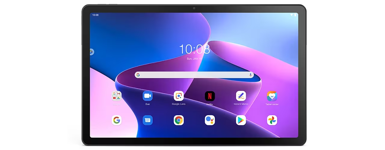 Таблет Lenovo Tab M10 Plus Gen 3 (ZAAM0131GR)(сив), 10.6" (26.92cm) 2K IPS дисплей, осемядрен Snapdragon 680 2.4GHz, 4GB RAM, 128GB Flash памет (+microSD слот), 8 + 8 Mpix камера, Android, 465g - характеристика 5