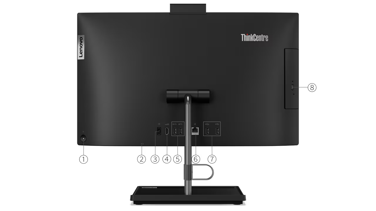 All in One компютър Lenovo ThinkCentre neo 30a 24 (12CE004UBL), десетядрен Intel Core i5-1235U 1.3/4.4GHz, 23.8" (60.4cm) Full HD IPS Anti-Glare дисплей, (HDMI), 16GB DDR4, 512GB SSD NVMe, 2x USB 3.2 Gen 2, Windows 11 Pro - характеристика 1