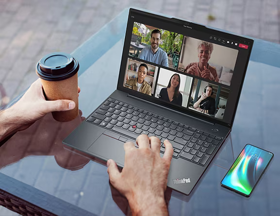 Лаптоп Lenovo ThinkPad E16 Gen 1 (21JT003DBM), осемядрен AMD Ryzen 7 7730U 2.0/4.5GHz, 16" (40.64cm) WUXGA Anti-Glare дисплей, (HDMI), 16GB DDR4, 512GB SSD NVMe, 2x USB 3.2 Gen 1, 1x USB-C, No OS, 1.81kg - характеристика 3