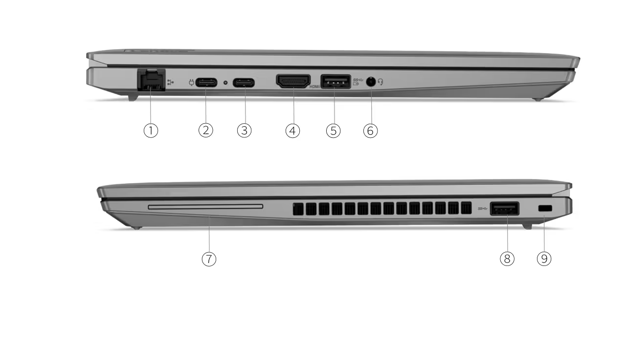Лаптоп Lenovo ThinkPad P14s Gen 4 (21HF001ABM), четиринадесетядрен Intel Core i7-1370P 1.9/5.2GHz, 14" (35.56cm) WQXGA+ OLED Anti-Glare & RTX A500 4GB, (HDMI), 64GB LPDDR5X, 2TB SSD NVMe, 2x Thunderbolt 4, 2x USB 3.2 Gen 1, Windows 11 Pro, 1.34kg - характеристика 1 | Лаптопи Лаптоп Lenovo ThinkPad P14s Gen 4 (21HF001ABM), четиринадесетядрен Intel Core i7-1370P 1.9/5.2GHz, 14" (35.56cm) WQXGA+ OLED Anti-Glare & RTX A500 4GB, (HDMI), 64GB LPDDR5X, 2TB SSD NVMe, 2x Thunderbolt 4, 2x USB 3.2 Gen 1, Windows 11 Pro, 1.34kg - характеристика 1