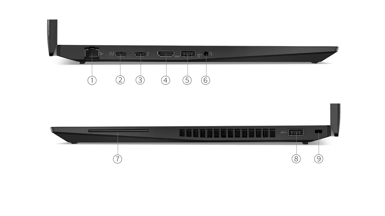 Лаптоп Lenovo ThinkPad P16s Gen 1 (21BT0000BM), дванадесетядрен Intel Core i5-1240P 1.7/4.4GHz, 16" (40.64cm) WUXGA Anti-Glare дисплей, nVidia Quadro T550 4GB (HDMI), 16GB DDR4, 512GB SSD NVMe, 2x Thunderbolt 4, Windows 11 Pro, 1.8kg - характеристика 6