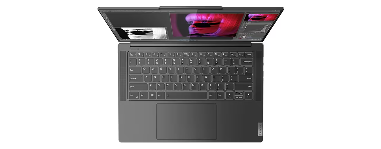 Лаптоп Lenovo Yoga Pro 9 14IRP8 (83BU0013RM)(сив), четиринадесетядрен Intel Core i9-13905H 2.6/5.4GHz, 14.5" (36.83cm) 3K 165Hz Touch & GF RTX 4060 8GB, 32GB LPDDR5X, 1TB SSD NVMe, 1x USB 3.2 Gen 1 Type-C, 1x Thunderbolt 4, Windows 11 Home - характеристика 2 | Лаптопи Лаптоп Lenovo Yoga Pro 9 14IRP8 (83BU0013RM)(сив), четиринадесетядрен Intel Core i9-13905H 2.6/5.4GHz, 14.5" (36.83cm) 3K 165Hz Touch & GF RTX 4060 8GB, 32GB LPDDR5X, 1TB SSD NVMe, 1x USB 3.2 Gen 1 Type-C, 1x Thunderbolt 4, Windows 11 Home - характеристика 2