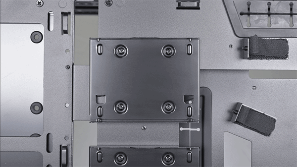 Кутия Lian Li V3000 Plus (G99.V3000PW.00), EEB/E-ATX/ATX/mATX/Mini-ITX, 2x USB 3.0, 1x USB Type-C, с прозорец, бяла, без захранване - характеристика 4