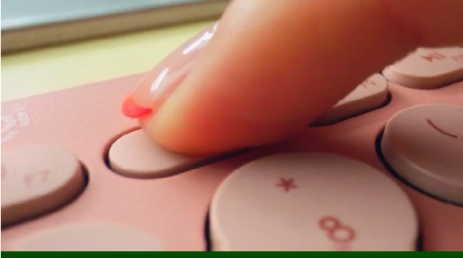Клавиатура Logitech Pebble Keys 2 380s Tonal Rose (920-011853), безжична, програмируеми клавиши, розова, Bluetooth - характеристика 5