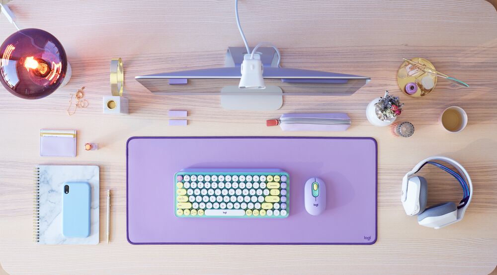 Клавиатура Logitech POP Keys, безжична, механична, тактилни суичове, Bluetooth, различни цветове - характеристика 1