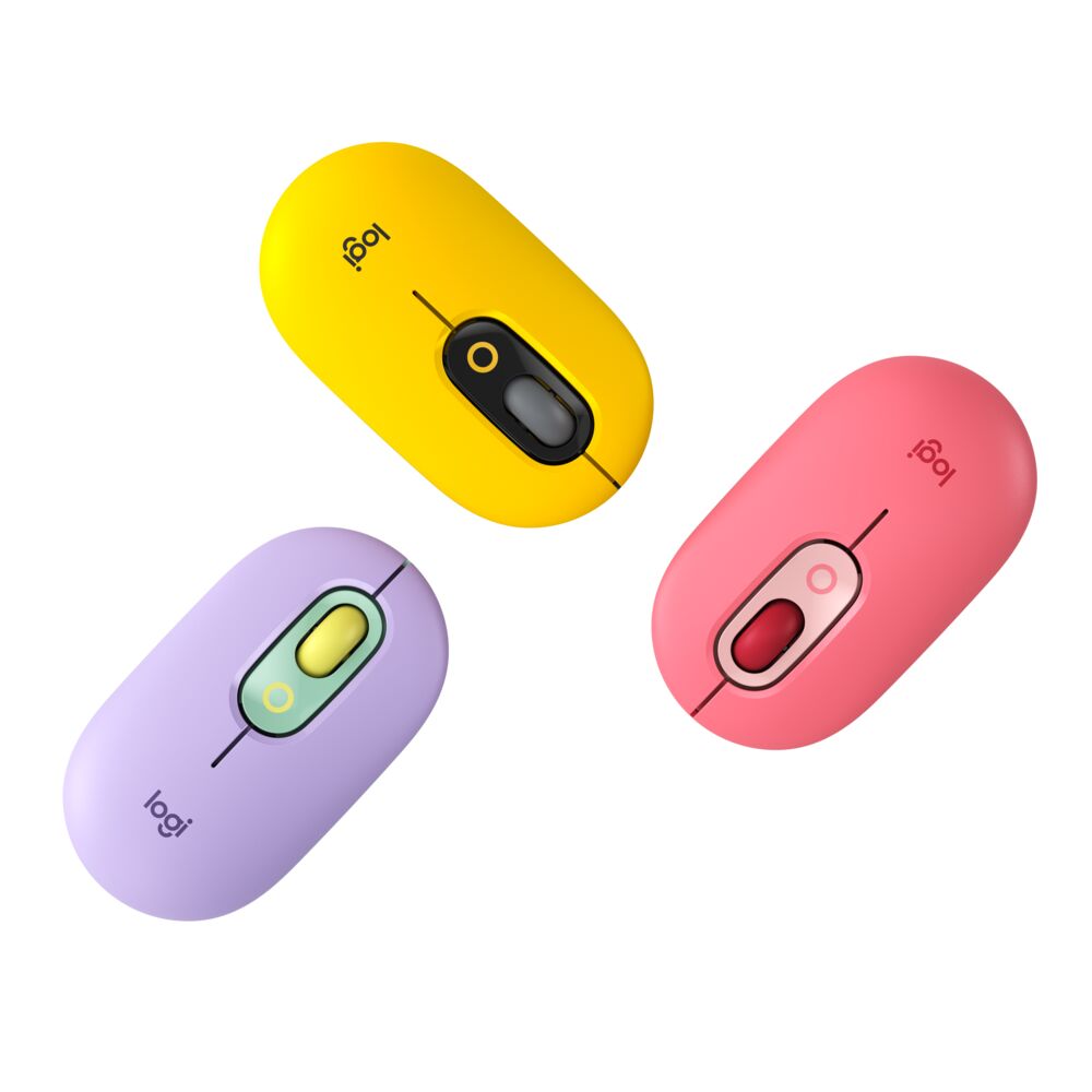 Мишка Logitech POP Mouse, оптична (4000 dpi), безжична, Bluetooth, черна - характеристика 8