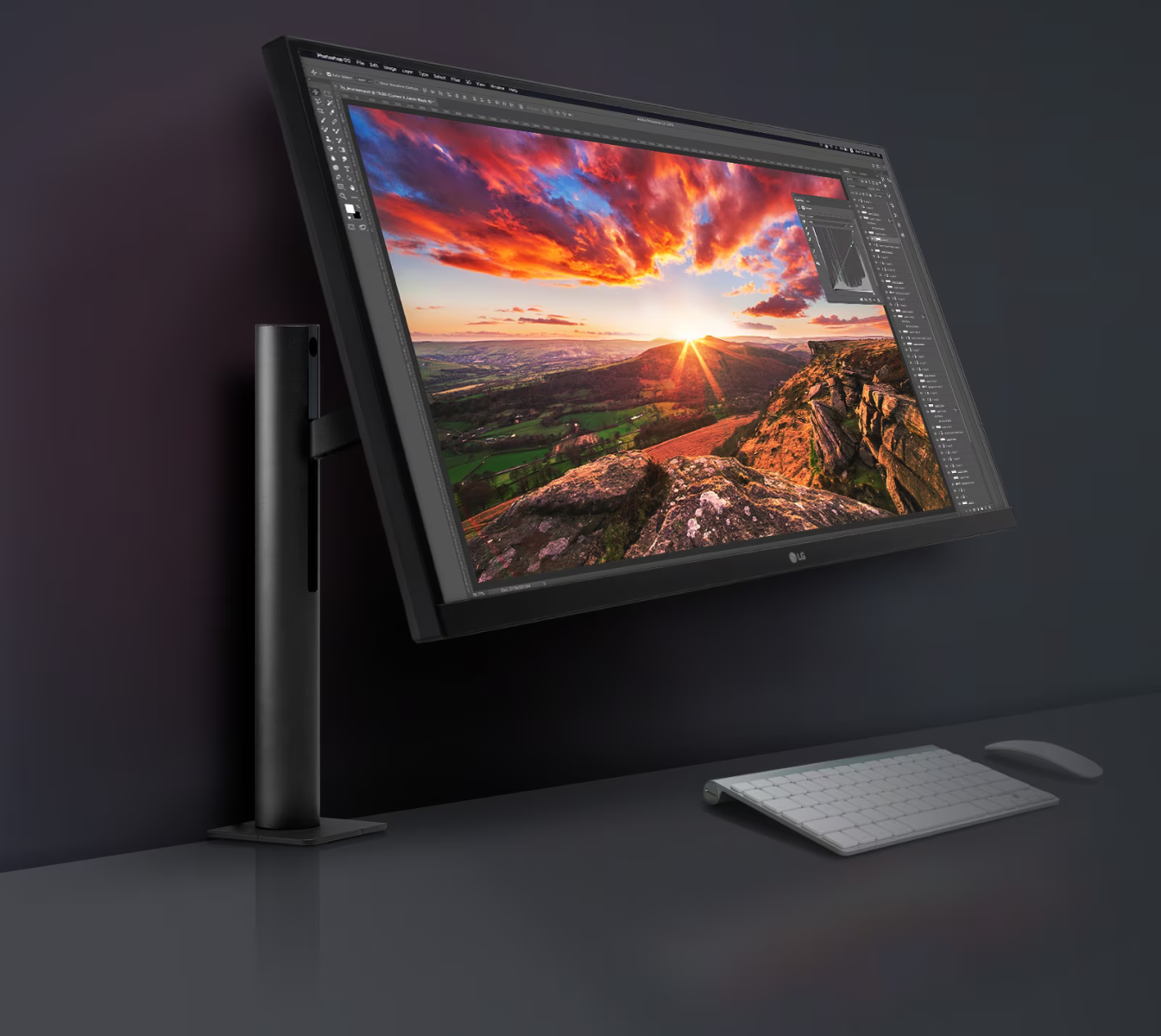 Монитор LG 27UN880P-B, 27" (68.58 cm), IPS панел, 4K/UHD, 5ms, 350cd/m2, DisplayPort, HDMI, USB C - характеристика 1