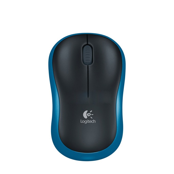 Мишка Logitech M185, оптична (1000 dpi), безжична, USB, синя - характеристика 1