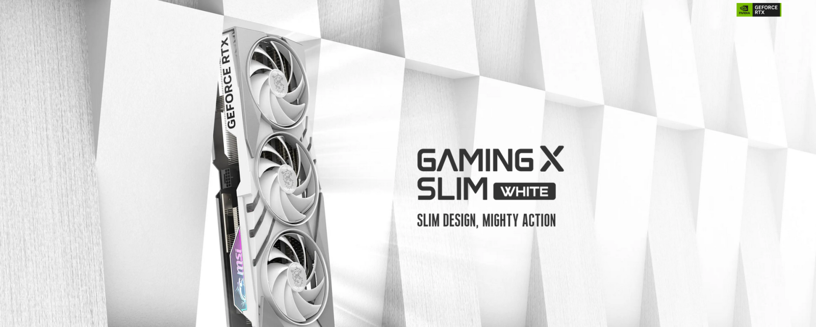 Видео карта Nvidia GF RTX 4070, 12GB, MSI Gaming X Slim White, PCI-E 4.0, GDDR6X, 192-bit, DisplayPort, HDMI - характеристика 1