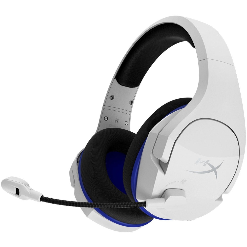 Слушалки HyperX Cloud Stinger Core Wireless White (HHSS1C-KB-WT/G), безжични, микрофон, до 17 часа време за работа, 40mm драйвери, USB 2.4GHz, бели - характеристика 1