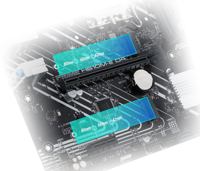 Дънна платка ASUS PRIME H610M E D4, H610, DDR4, PCI-E 4.0, (DP&D-Sub&HDMI), 4x SATA 6Gb/s, 2x M.2, x USB 3.2 Gen 1 Type-A, Micro ATX - характеристика 9