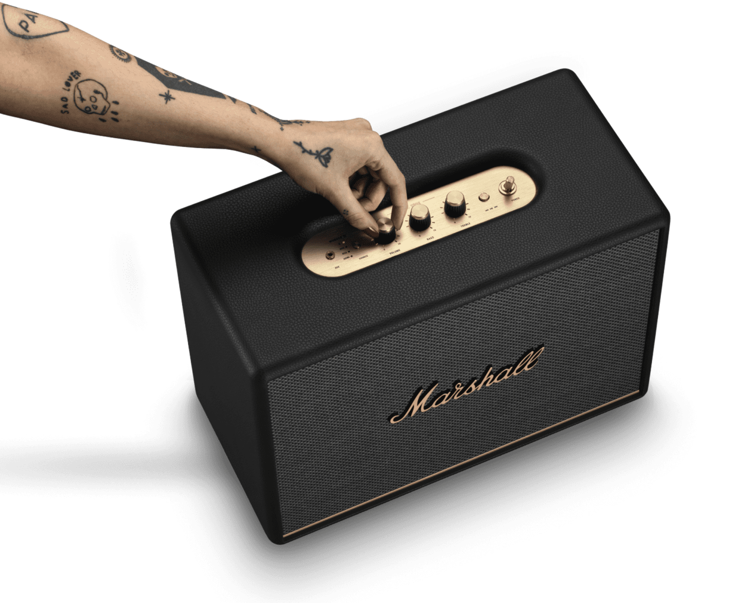 Тонколона Marshall Woburn III, 2.0, 120W (4x 15W+90W), 3.5mm жак, Bluetooth, RCA чинчове, HDMI, басрефлексна, кремава - характеристика 3