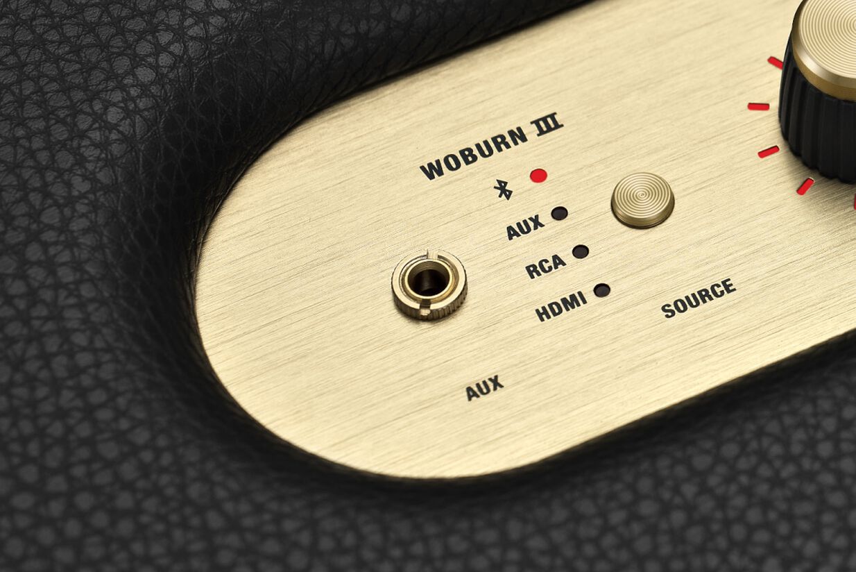 Тонколона Marshall Woburn III, 2.0, 120W (4x 15W+90W), 3.5mm жак, Bluetooth, RCA чинчове, HDMI, басрефлексна, кремава - характеристика 8