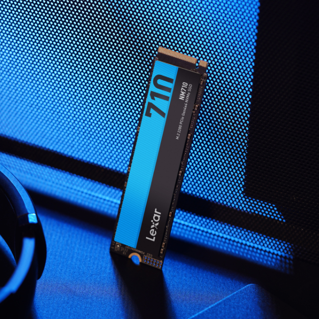 Памет SSD 1TB Lexar NM710, NVMe, M.2 (2280), скорост на четене до 5000MB/s, скорост на запис до 4500MB/s - характеристика 1