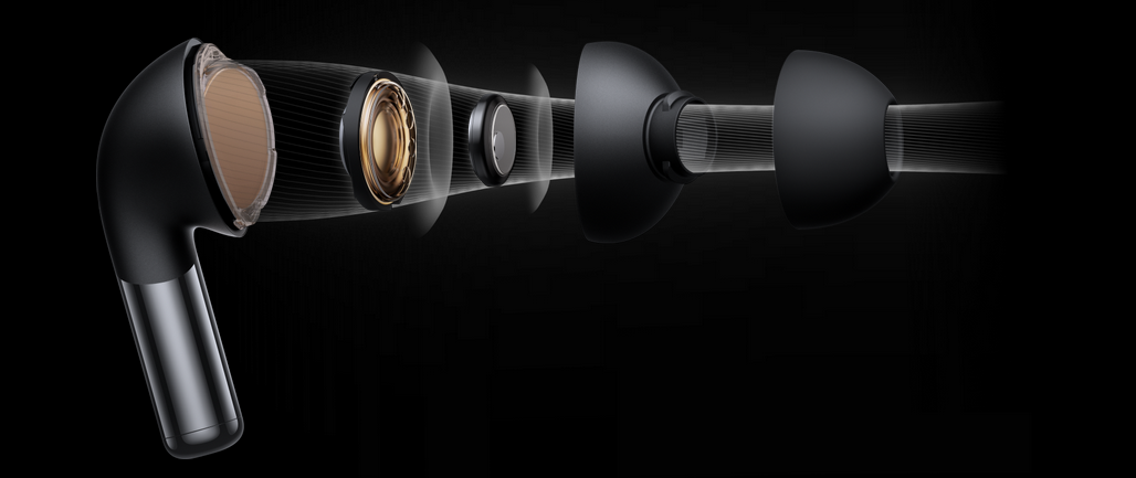 Слушалки OnePlus Buds Pro 2, Bluetooth, микрофон, 11+6mm двойни драйвери, тип "тапи", смарт ANC, черни - характеристика 3