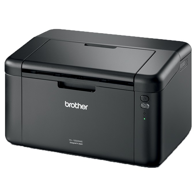 Лазерен принтер Brother HL-1222WE, монохромен, 2400 x 600 dpi, 20 стр/мин, Wi-Fi, USB, A4 - характеристика 2