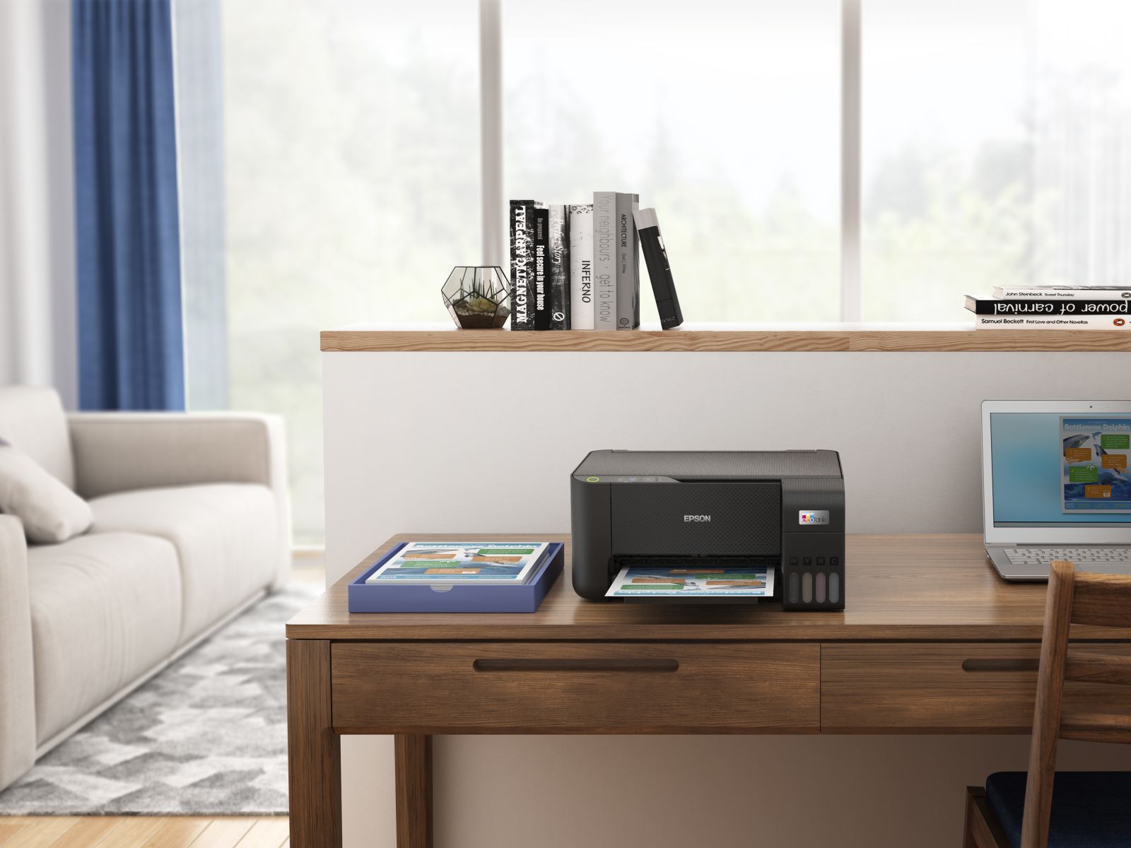 Мултифункционално мастиленоструйно устройство Epson L3210, цветен, принтер/копир/скенер, 5760 x 1440 dpi, 33 стр./мин, USB, A4 - характеристика 2