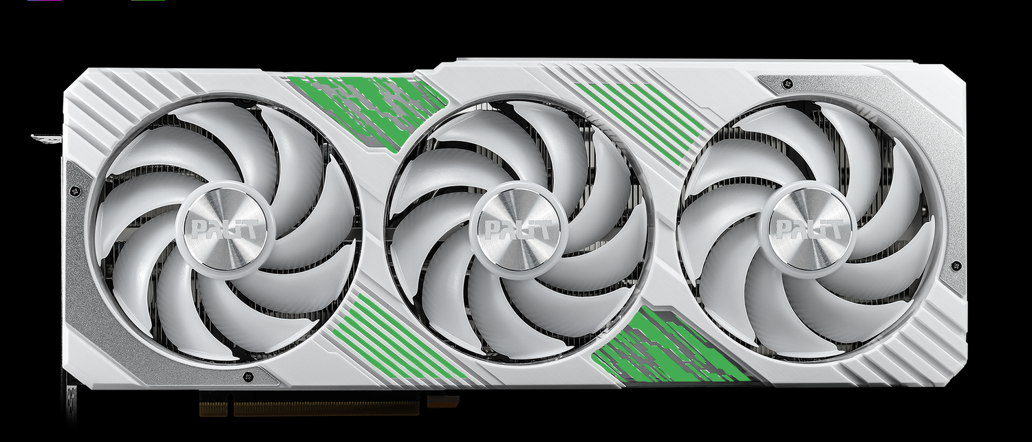 Видео карта Nvidia GF RTX 4070 Ti, 12GB, Palit GamingPro White OC, PCI-E 4.0, GDDR6X, 192-bit, DisplayPort, HDMI - характеристика 2