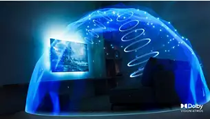 Телевизор Philips 55PUS7608/12, 55" (139.7cm) 4K/UHD LED Smart TV, HDR10, Dolby Atmos, Dolby Vision, DVB-T/T2/T2-HD/C/S/S2, LAN, Wi-Fi, 3x HDMI, 2x USB - характеристика 2