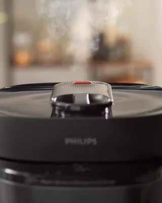 Многофункционален уред за готвене под налягане Philips HD2151/40, 5 л капацитет, 35 програми, функция за поддържане на топлината, 1000W, черен - характеристика 1