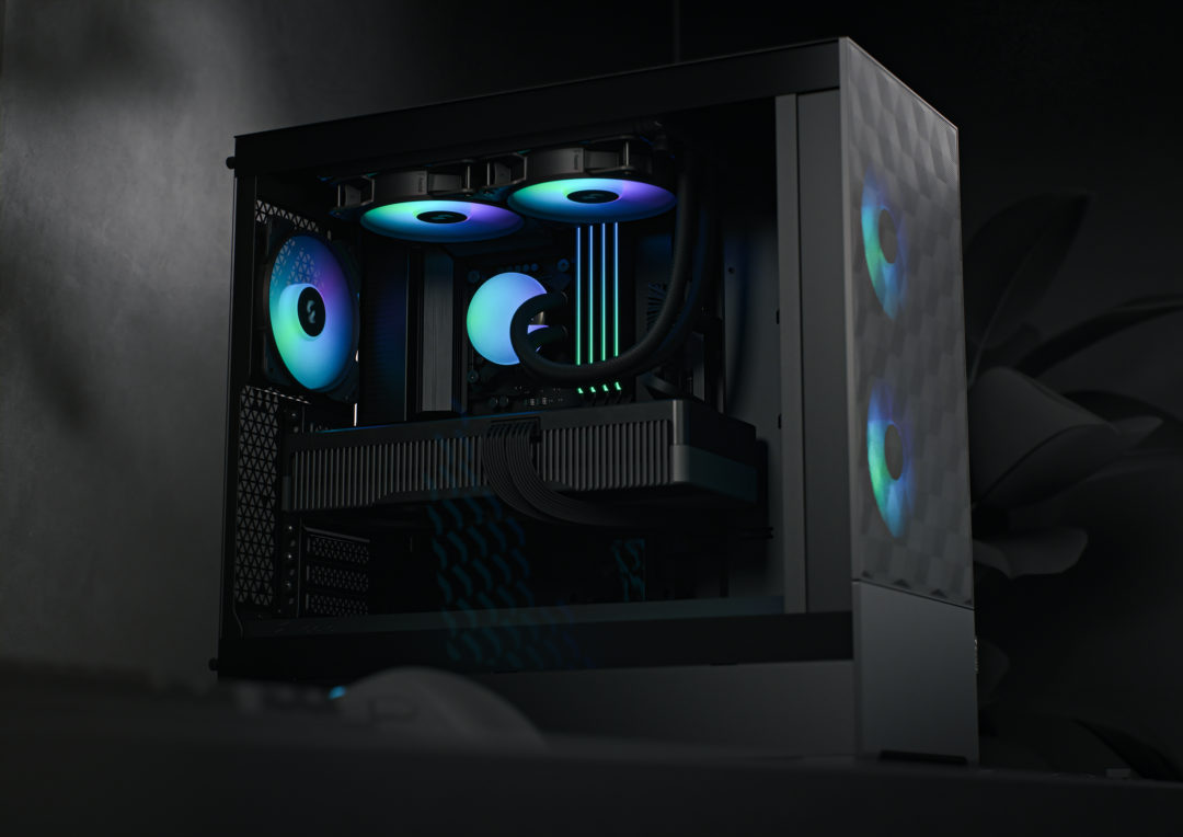 Кутия Fractal Design Pop Air White TG Clear Tint, ATX/mATX/mITX, 2x USB 3.0, бяла, без захранване - характеристика 1
