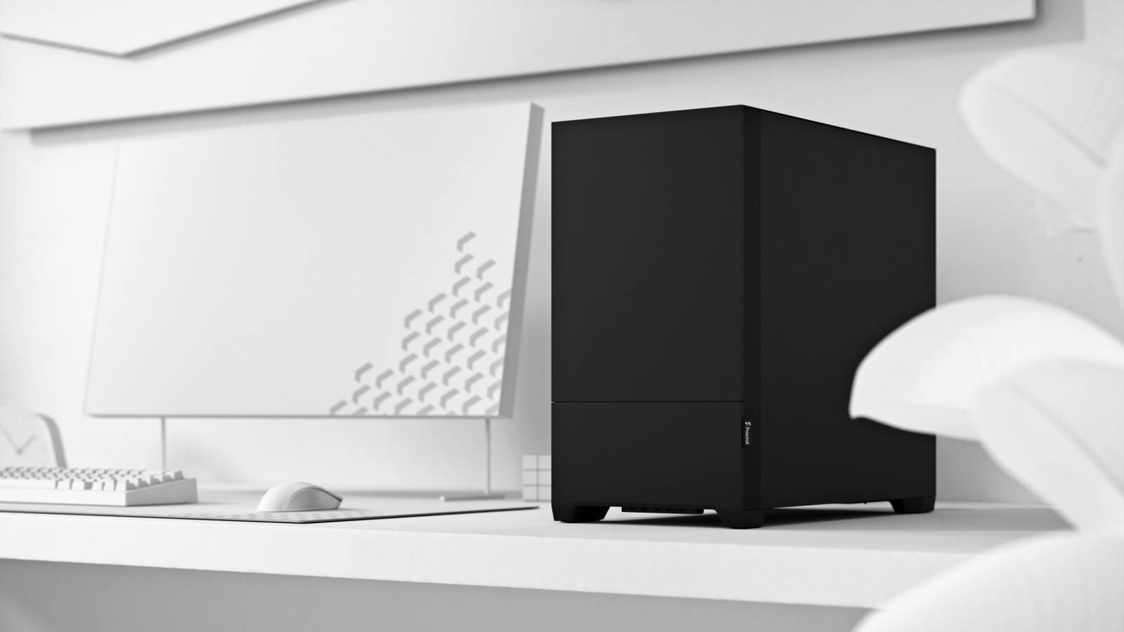 Кутия Fractal Design Pop Mini Silent Black Solid, mATX/mITX, 2x USB 3.0, черна, без захранване - характеристика 2