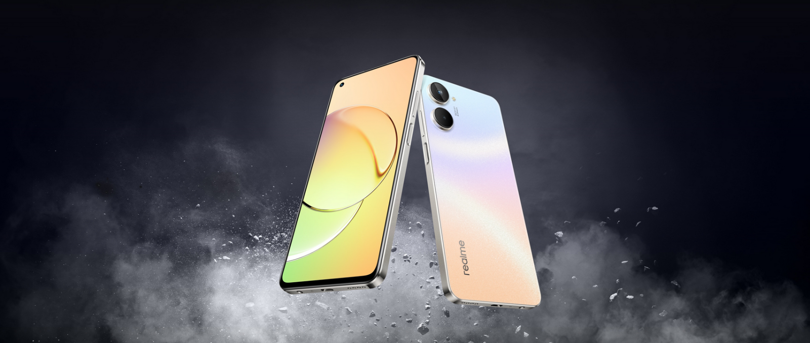 Смартфон Realme 10 (черен), поддържа 2 SIM карти, 6.4" (16.26cm) AMOLED 90Hz дисплей, осемядрен Mediatek Helio G99 2x2.2 GHz & 6x2.0 GHz, 8GB RAM, 128GB Flash памет (+microSD слот), 50 + 2 + 16 Mpix камери, Android, 178g - характеристика 1