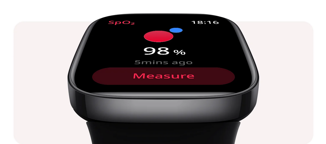 Смарт часовник Xiaomi Redmi Watch 3, 1.75" (4.45cm), AMOLED дисплей, 5АТМ, Bluetooth, до 12 дни живот на батерията, сърдечен ритъм, черен - характеристика 6