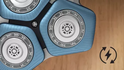 Самобръсначка Philips S7783/55, за сухо и мокро бръснене, до 60 минути време на работа, SteelPrecision ножчета, черна - характеристика 13