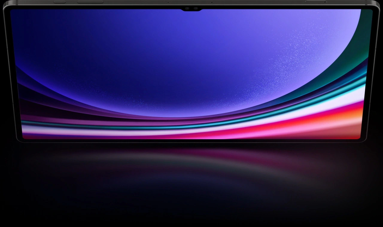 Таблет Samsung SM-X916 Galaxy Tab S9 Ultra (SM-X916BZAA)(черен), 5G, осемядрен Snapdragon 8 Gen 2 3.36GHz, 14.6" (37.08cm) WQXGA+ Dynamic AMOLED 2X дисплей, 12GB RAM, 256GB Flash памет (+microSD слот), 13 & 8 & 12 & 12 Mpix камери, Android, 737g - характеристика 2