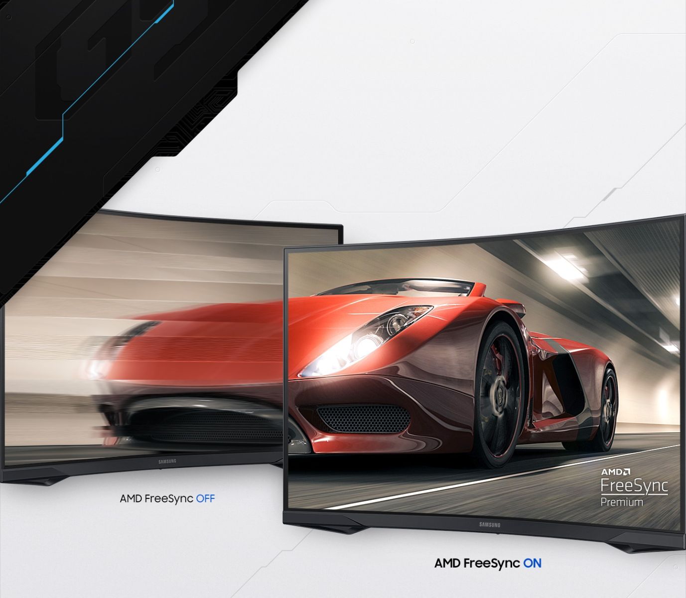 Монитор Samsung Odyssey G5 LC-32G55TQB (2020), 32" (81.28cm), VA панел, 144Hz, WQHD, 1ms, Mega Infinity DCR, 300cd/m2, HDMI, DisplayPort - характеристика 6