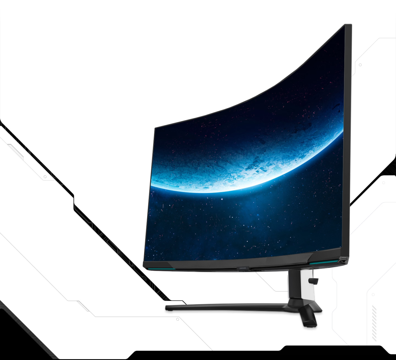 Монитор Samsung Odyssey Neo G8 LS-32BG850 (2022), 32" (81.28cm), VA панел, 240Hz, UHD, 1ms, 300cd/m2, 2x HDMI, DP, USB - характеристика 6