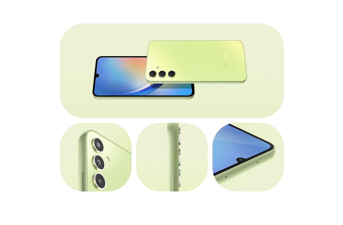 Смартфон Samsung Galaxy A34 (Awesome Violet), поддържа 2 sim карти, 6.6" (16.76 cm) AMOLED 120Hz дисплей, осемядрен Mediatek MT6877V 2x 2.6GHz & 6x 2.0GHz, 6GB RAM, 128GB Flash памет, 48.0 + 8.0 + 5.0 & 13.0 MPix камери, Android, 199 g - характеристика 4