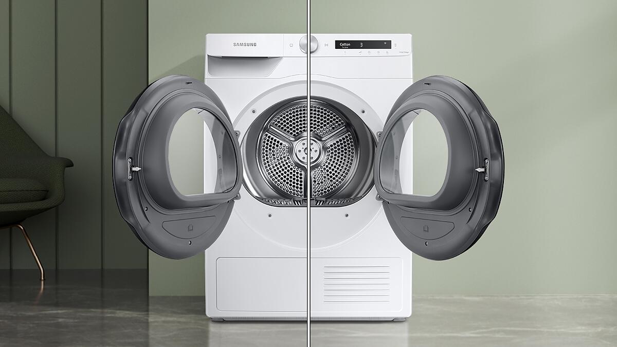 Сушилня Samsung DV80T5220AW/S7, 8кг. капацитет, свободностояща, 60 см ширина, LED дисплей, бяла - характеристика 3