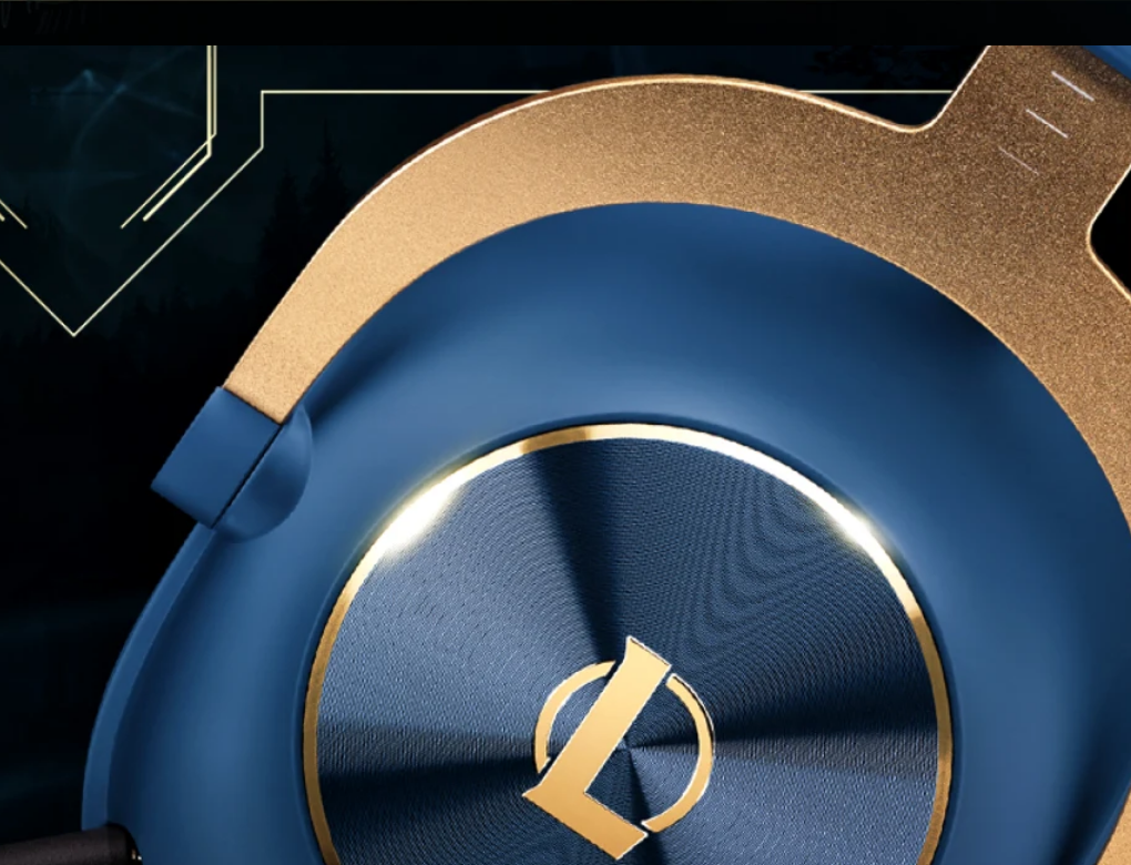 Слушалки Logitech G PRO X League of Legends Edition, микрофон, 50mm драйвери, син - характеристика 4