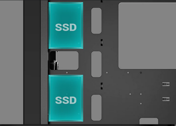 Кутия DeepCool CC560 WH, ATX/Micro ATX/Mini ITX, 1x USB 3.0, с прозорец, бяла, без захранване - характеристика 4