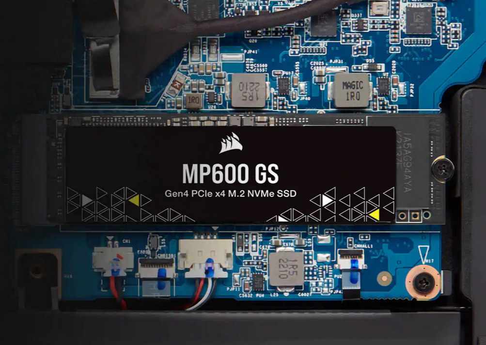 Памет SSD 2TB Corsair MP600 Pro GS, NVMe Gen4, M.2 (2280), скорост на четене 4800 MB/s, скорост на запис 4500 MB/s - характеристика 5