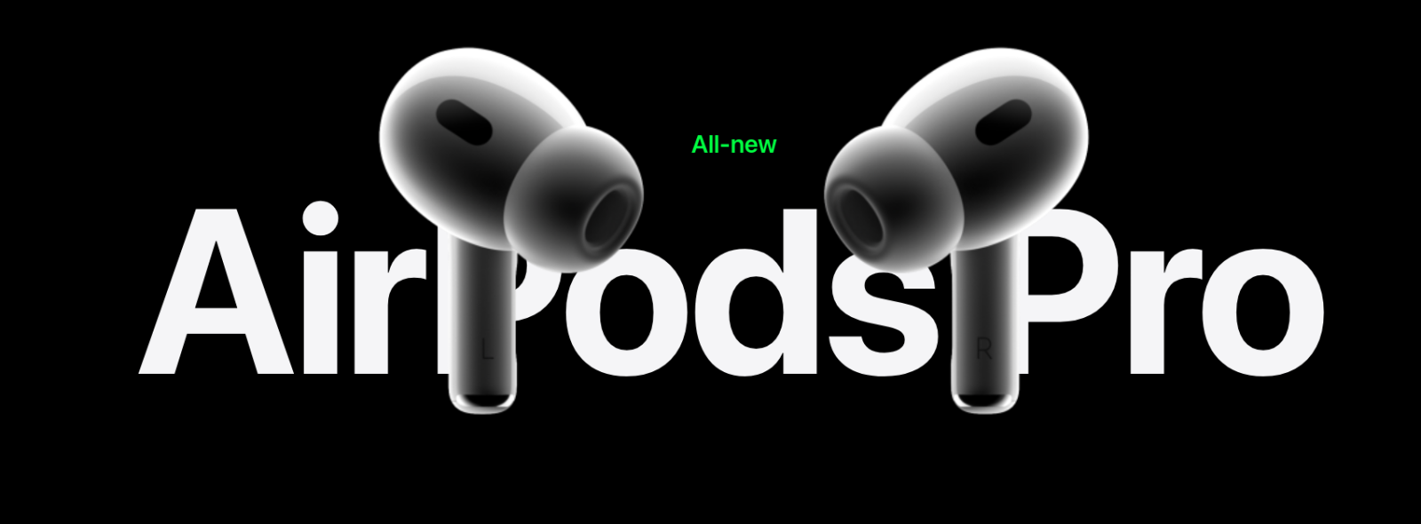 Слушалки Apple AirPods Pro (2nd generation) 2022, безжични, Bluetooth 5.3, микрофон, IPX4, Active Noise Cancellation, сензорни бутони, Adaptive Transparency, Adaptive EQ, Personalized Spatial Audio, тип "тапи", бели - характеристика 1