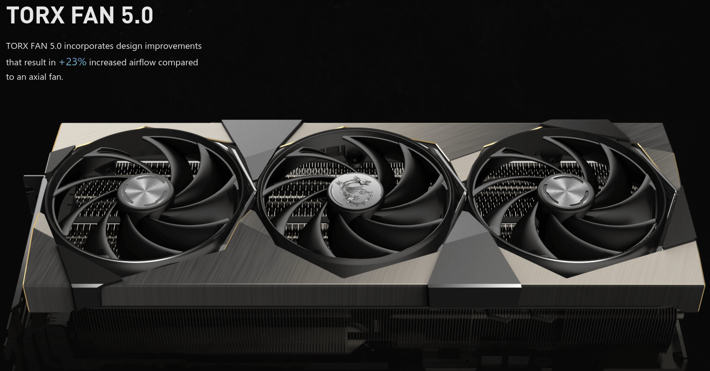Видео карта Nvidia GF RTX 4080, 16GB, MSI SUPRIM X, PCI-E 4.0, GDDR6X, 256-bit, DisplayPort, HDMI - характеристика 6
