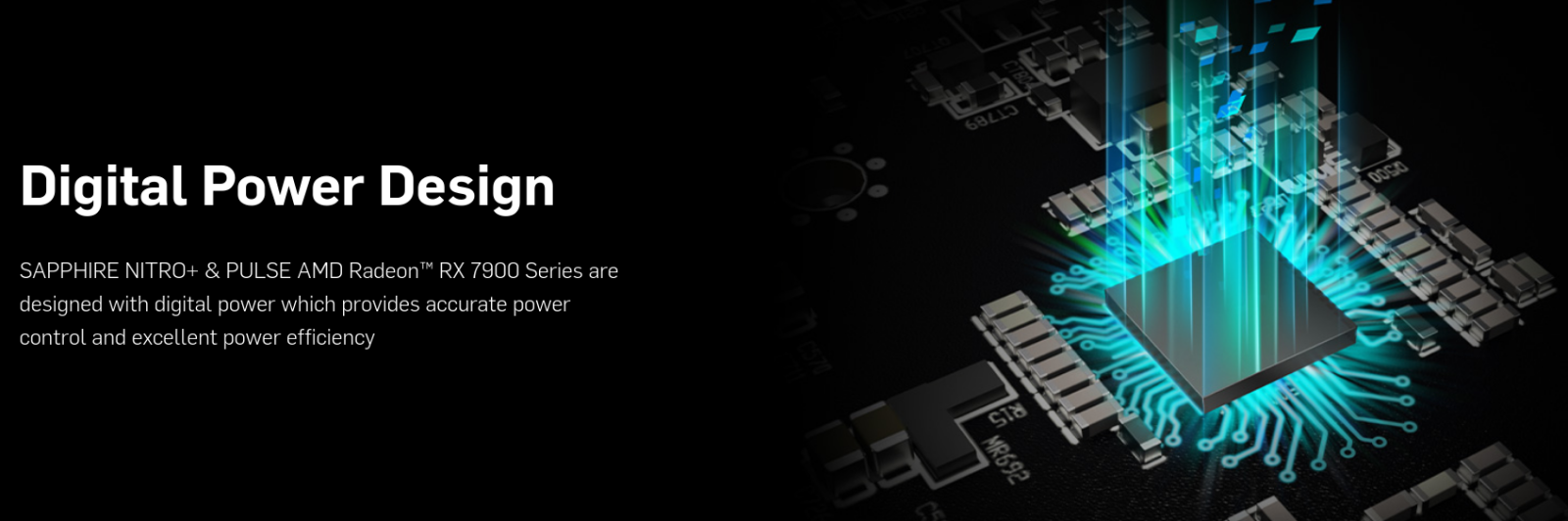 Видео карта AMD Radeon RX 7900 XTX, 24GB, Sapphire PULSE, PCI-E 4.0, GDDR6, 384-bit, DisplayPort, HDMI - характеристика 3