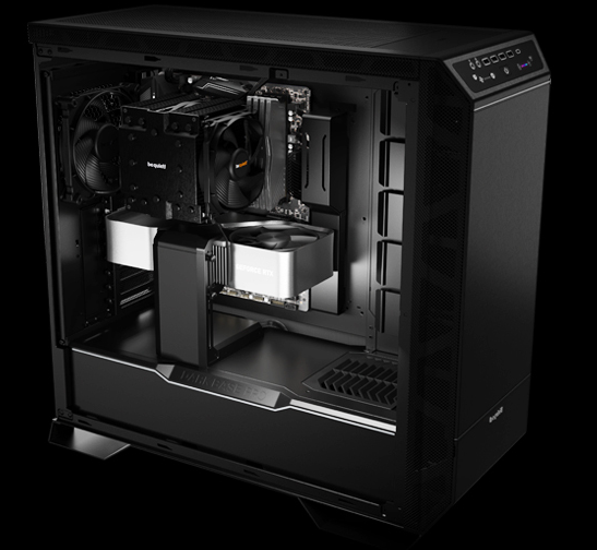 Кутия Be Quiet! Dark Base Pro 901 Black, E-ATX/XL-ATX/ATX/M-ATX/Mini-ATX, 4x USB 3.2, черна, с прозорец, без захранване - характеристика 6