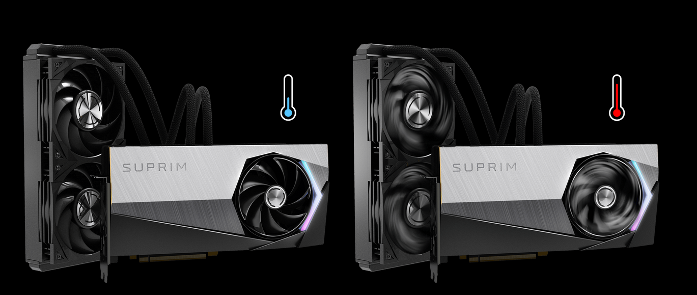 Видео карта Nvidia GF RTX 4090, 24GB, MSI SUPRIM LIQUID X, PCI-E 4.0, GDDR6X, 384-bit, DisplayPort, HDMI - характеристика 6
