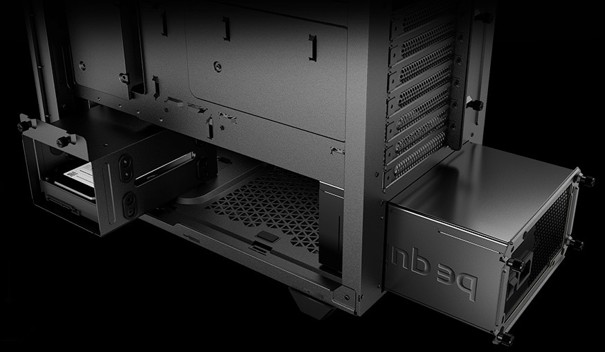 Кутия be quiet PURE BASE 500, ATX/M-ATX/MiniITX, 2x USB 3.0, черна, без захранване - характеристика 7