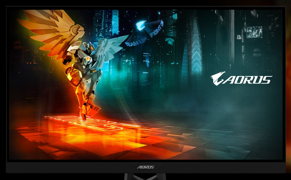 Монитор Gigabyte AORUS FI27Q, 27" (68.58 cm) IPS панел, 165Hz, QHD, 1ms, 12M:1, 350 cd/m2, DisplayPort, HDMI - характеристика 6