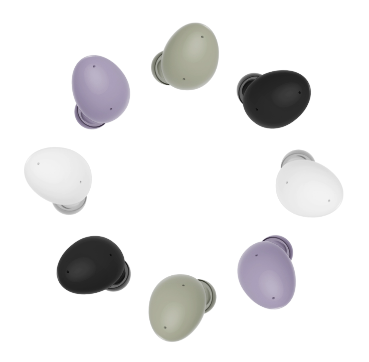 Слушалки Samsung Galaxy Buds2 (SM-R177NLVAEUH), безжични, микрофон, ANC, до 5 часа време на работа, лилави - характеристика 6