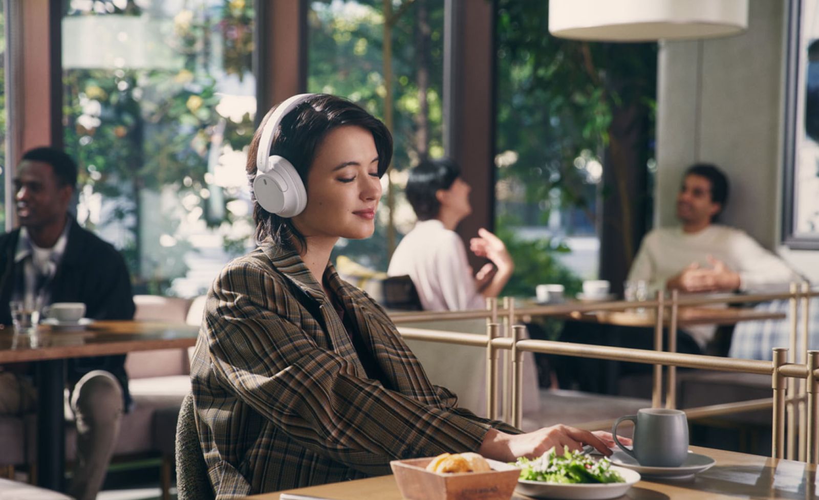 Слушалки Sony WH-CH720N, Bluetooth, 3.5mm жак, микрофон, 30mm мембрани, шумопотискащи, до 40 часа живот на батерията, сини - характеристика 5