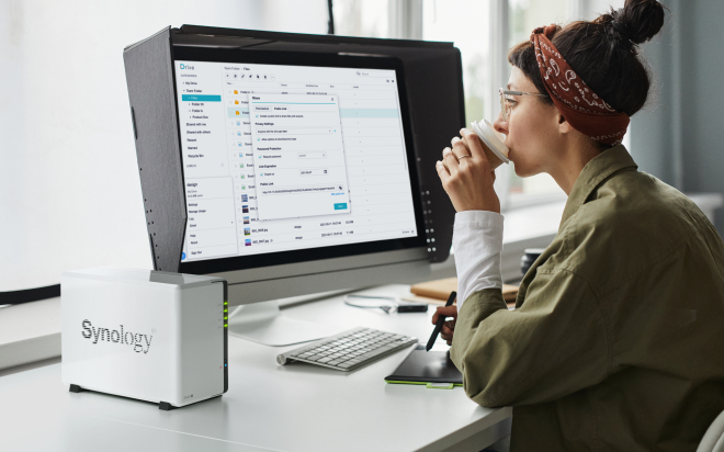 Мрежови диск (NAS) Synology DS223J, четириядрен Realtek RTD1619B 1.7GHz, без твърд диск (2x SATA), 1GB DDR4, 1GbE LAN, 2x USB 3.2 Gen 1 - характеристика 1